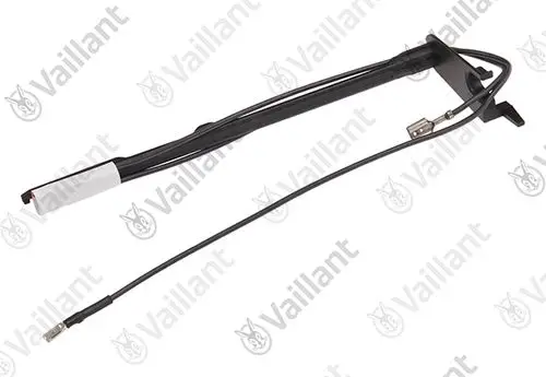 Vaillant Temperaturwächter und Begrenzer mit Kabeln, geeignet für Heizungsanlagen. Sichtbare Anschlussstecker und Kabelverbindungen im Bild.